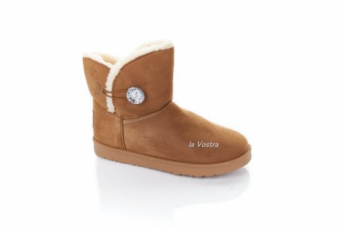 Уггі жіночі Kylie 3196 (зимові, Кемел, еко-замш)