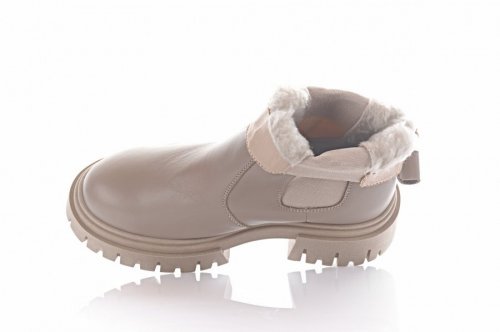 Черевики жіночі Steffe 9805 (зимові, капучинові, шкіряні)