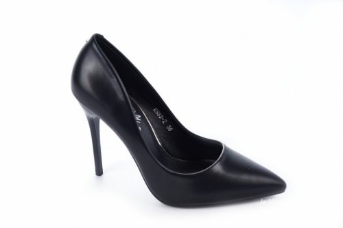 Туфли женские Smail Swan 6912 (весна-лето-осень, черный, эко-кожа)