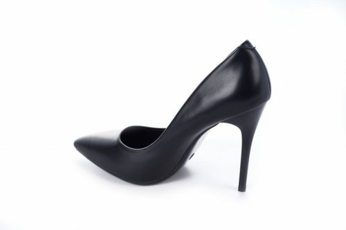 Туфли женские Smail Swan 6912 (весна-лето-осень, черный, эко-кожа)