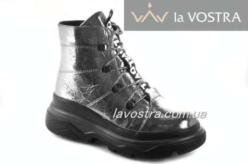 Черевики жіночі Weide 6847 (зимові, бронза, еко-шкіра)