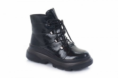 Черевики жіночі Weide 8996 (зимові, чорний, еко-шкіра)