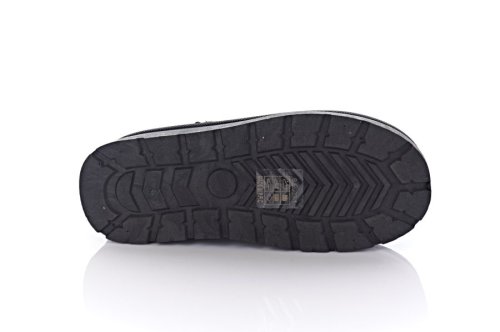 Угги женские G-style 10559 (зимние, черные, замшевые)