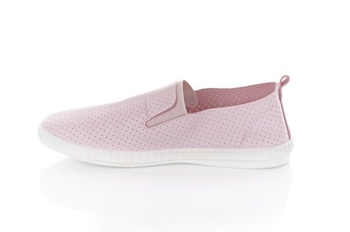 Мокасины женские Bona 3397 (весна-лето-осень, розовый, эко-кожа)