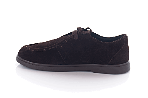 Лофери жіночі EDAN 11532 (весняно-осінні, шоколадні, замшеві)