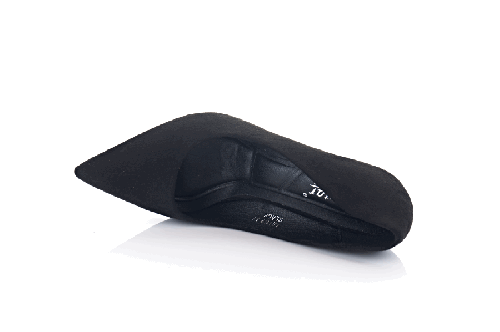 Женские туфли Seastar 11785 (весенне-летне-осенние, черные, из эко-замши)
