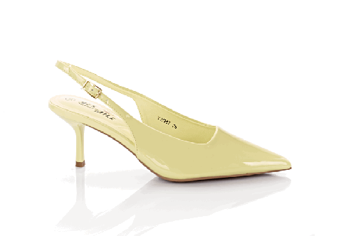 Слінгбеки жіночі Seastar 11776 (літні, жовті, еко-лакові)