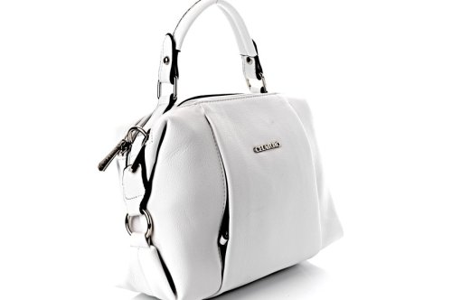 Сумка жіноча Bagco 11946 (біла, еко-шкіра)