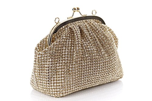 Сумка женская Yes mile 10946 (золотая, текстильная)