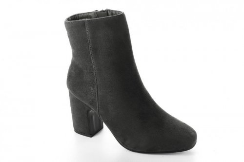 Ботинки женские Seastar 6703 (весенне-осенние, серый, эко-замш)