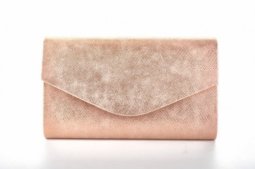 Клатч жіночий Miss moda 6551 (пудра, екошкіра)