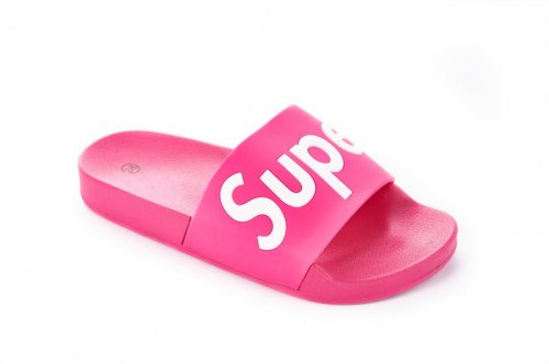 Шльопанці жіночі Superio 6239 (літо, фуксія, силікон)