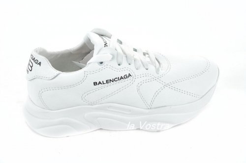 Кроссовки женские BENS 6331 (лето, белый, кожа)
