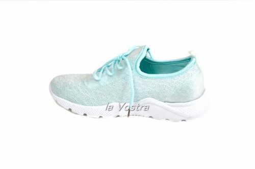 Кроссовки женские Yaliluo 3288 (лето, зеленый, текстиль)