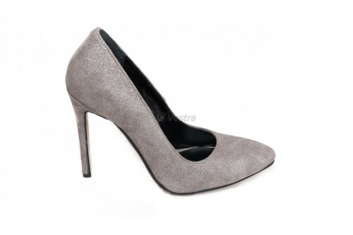 Туфли женские Nivelie 5541 (весна-лето-осень, пэнта-визон, замш)