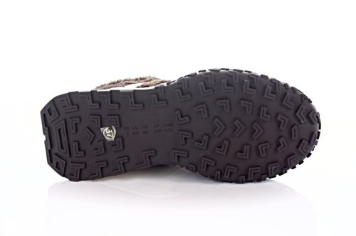 Черевики жіночі Mejdelli 11339 (зимові, кофейні, замшеві)