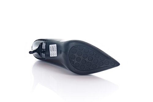 Туфлі жіночі Seastar 10701 (весняно-осінні, чорні, еко-лакові)