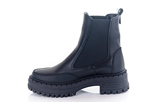 Черевики жіночі EDAN 11412 (зимові, чорні, шкіряні)