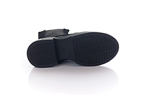Черевики жіночі Slaturi 11483 (зимові, чорні, замшеві)