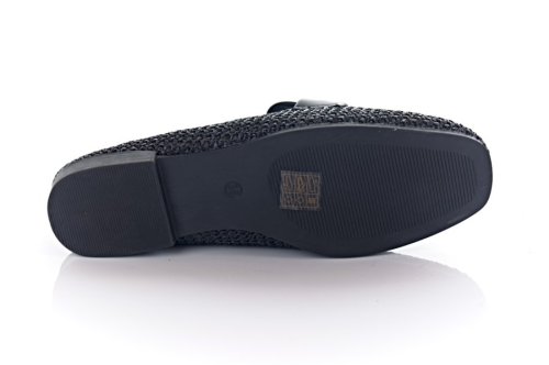 Лофери жіночі Seastar 10961 (весняно-літні, чорні)