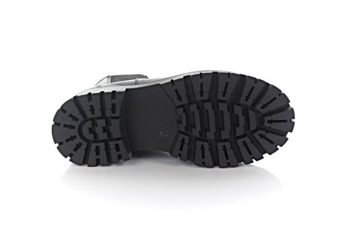 Ботинки женские EDAN 9802 (зимние, черные, кожаные)