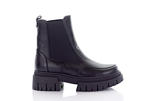 Черевики жіночі EDAN 10629 (зимові, чорні, шкіряні)