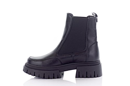 Черевики жіночі EDAN 10629 (зимові, чорні, шкіряні)
