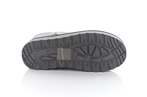 Угги женские Seastar 10660 (зимние, серые, эко-замшевые)