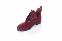 Черевики жіночі Mejdelli 2653 (весняно-осінні, бордовий)