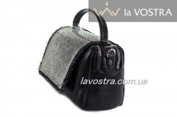 Сумка женская Velina Fabbiano 6615 (черный, эко-кожа)