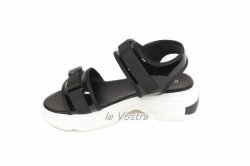Босоножки женские Smail Swan 5950 (лето, черный, эко-кожа)