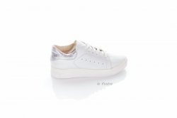 Кроссовки женские Jasmine 6479 (весна-лето-осень, белый, кожа)