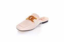 Мюлі жіночі Smail Swan 7936 (літо, бежевий, еко-шкіра)