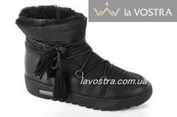 Дутики і уггі жіночі Wanadi 5377 (зимові, чорний, балон)