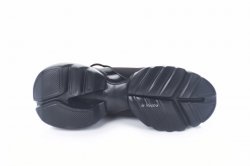 Кроссовки женские Style-N 8100 (весна-лето-осень, черный, эко-кожа)