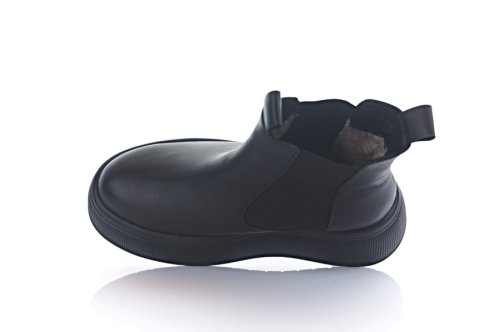 Черевики жіночі Steffe 11381 (зимові, чорні, шкіряні)