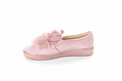 Слипоны женские Duliet 3798 (весна-лето-осень, розовый)