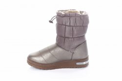 Дутики і уггі жіночі Wanadi 7518 (зимові, бронза, балон)