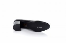 Туфлі жіночі Smail Swan 7797 (весна-літо-осінь, чорний, еко-замш)