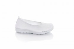 Мокасини жіночі N & M 7898 (літо, білий, текстиль)