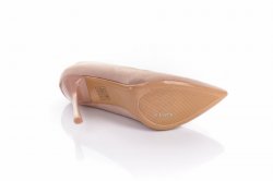 Туфлі жіночі Smail Swan 7851 (весняно-осінні, бежевий, еко-замш)