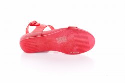 Босоножки женские ROJO 7245 (весна-лето-осень, красный, силикон)
