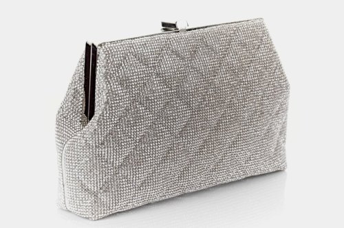 Сумка женская Flora&Co 11052 (серебряная, текстильная)