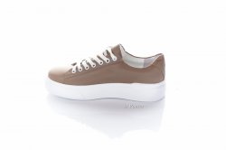 Кросівки жіночі Eny Lee 7302 (весна-літо-осінь, кава, шкіра)