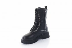 Черевики жіночі ADA 8282 (зимові, чорний, еко-шкіра)