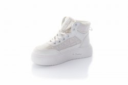 Кроссовки женские STILLI 8286 (весенне-осенние, белый, балоновые)