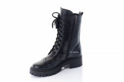 Ботинки женские Topas 8295 (зимние, черный, кожа)