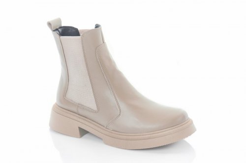 Черевики жіночі EDAN 9203 (весняно-осінні, капучино, шкіра)