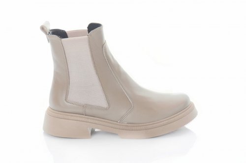 Черевики жіночі EDAN 9203 (весняно-осінні, капучино, шкіра)