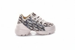 Кроссовки женские Stile 7631 (весна-лето-осень, бежевый, текстиль)